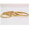 Image 2 : 14K Yellow Gold Filled Bangle Bracelets Collection