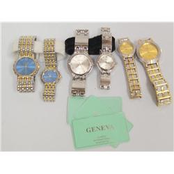 Geneva Men's & Ladies Set Watch Collection