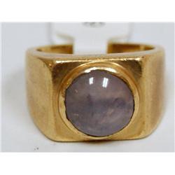 2.00Ctw AAA Star Sapphire Vintage Men's Ring