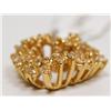 Image 2 : 1.00Ctw Diamonds Heart Shape Cluster Ladies Pendan