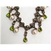 Image 2 : Sterling Silver Bracelet With Pearls & Marcasite