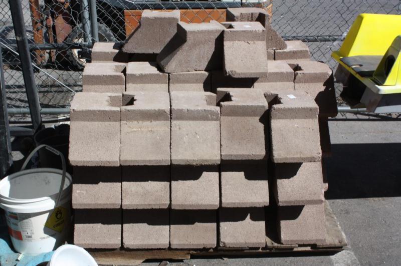Pallet of Cinder Block