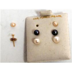 Pearl Earring Sets