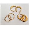 Image 1 : Italian Gold Ladies Earrings Hoops