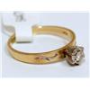 Image 2 : Diamond Solitaire Hand Engrave Ladies Engagement