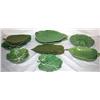 Image 1 : Lot of Leaf Design Dishes