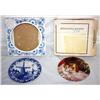 Image 1 : Lot of 1 Delft Blue & 1 German Collector Plates