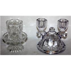 Lot of 2 Candle Holders