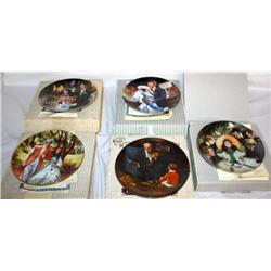 Lot of 5 Collectible Gone with the Wind Plates