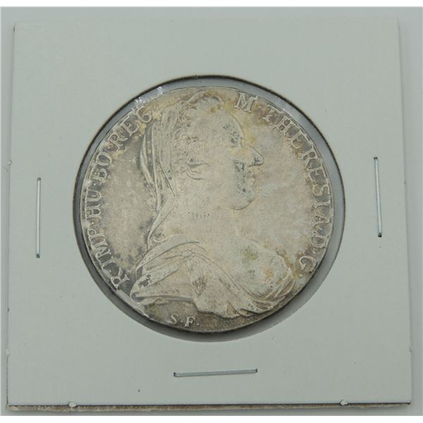 #2 1780  Austrian Thaler Silver Coin Maria Theresa