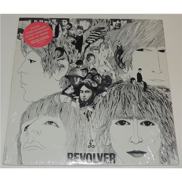 #21 Sealed Beatles Revolver Vinyl Record CLJ-46441