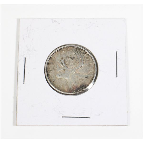 #31 1960 Canada 25 Cents Silver Quarter