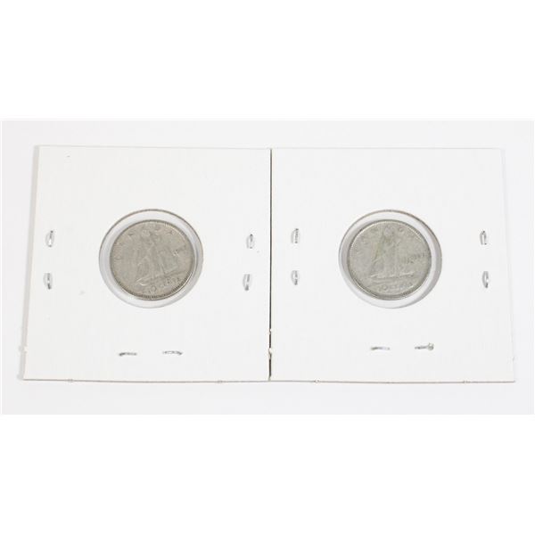 #37 1947 Canada 10 Cent Silver Dime