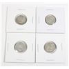 Image 2 : #47 1964 Canada 10 Cent Silver Dime Lot of 4