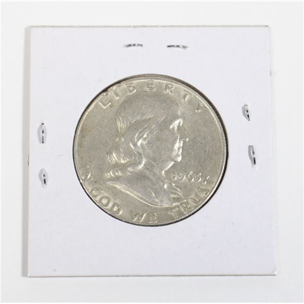 #56 United States 1963 Half Dollar Silver Coin