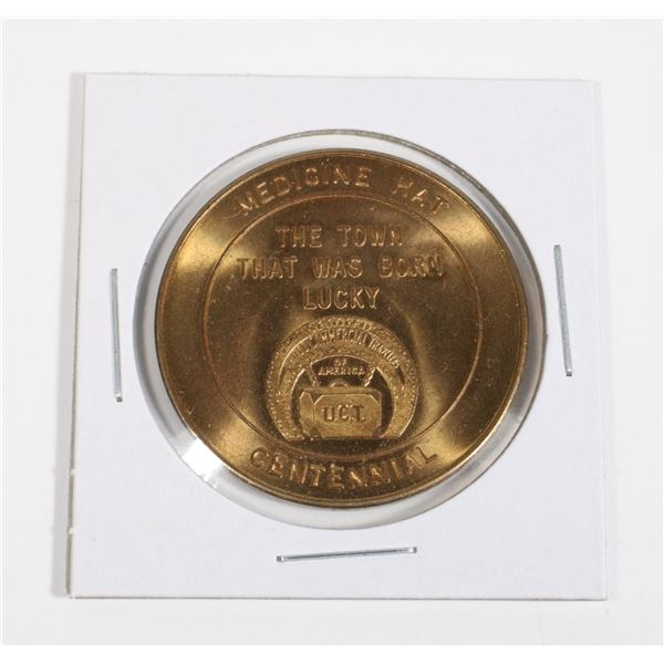 #69 1967 Medicine Hat Alberta Centennial Token