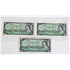 Image 1 : #74 1967 Canada $1 One Dollar Bill Banknote Lot