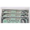 Image 2 : #74 1967 Canada $1 One Dollar Bill Banknote Lot