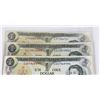 Image 2 : #75 1973 Canada $1 One Dollar Bill Banknote Lot