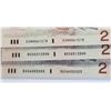 Image 3 : #77 1986 Canada $2 Two Dollar Bill Banknote Lot