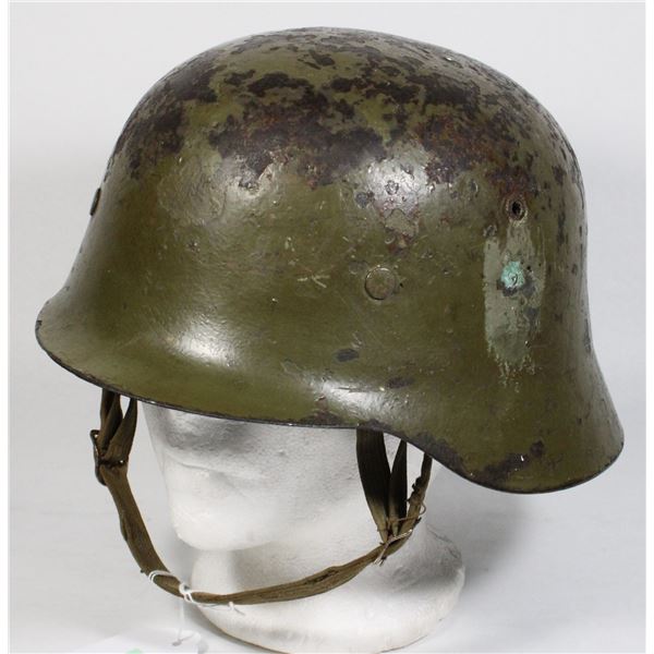 #96 World War Two Spanish Military Helmet