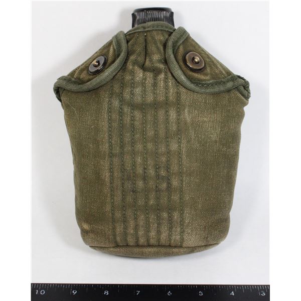 #107 United States Military Canteen + Cover 1900's