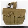 Image 1 : #110 1900's Military Khaki ammo pouch attachment