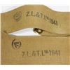 Image 2 : #112 WW1 1941 Z.L. & T Canadian Khaki Strap Pair