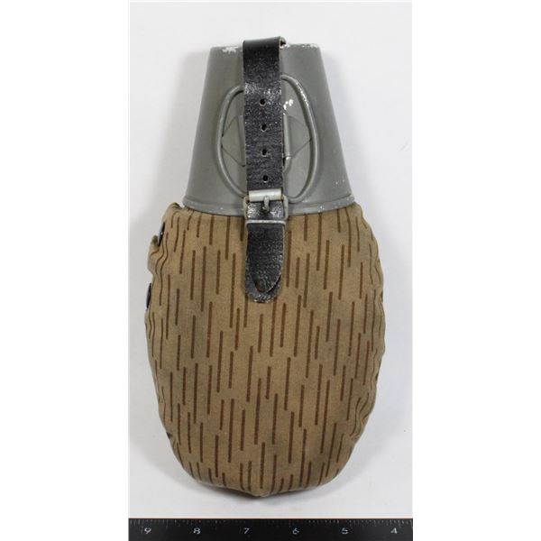 #119 Cold War East German Rain Camo Canteen