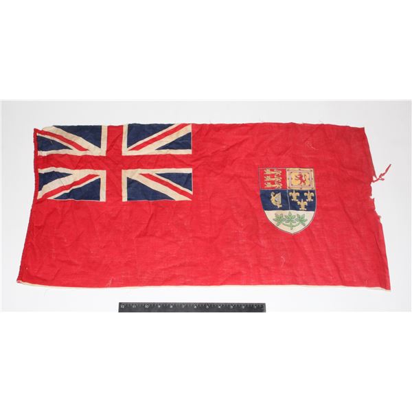 #134 WW2 Canada Red Ensign Flag Home Front
