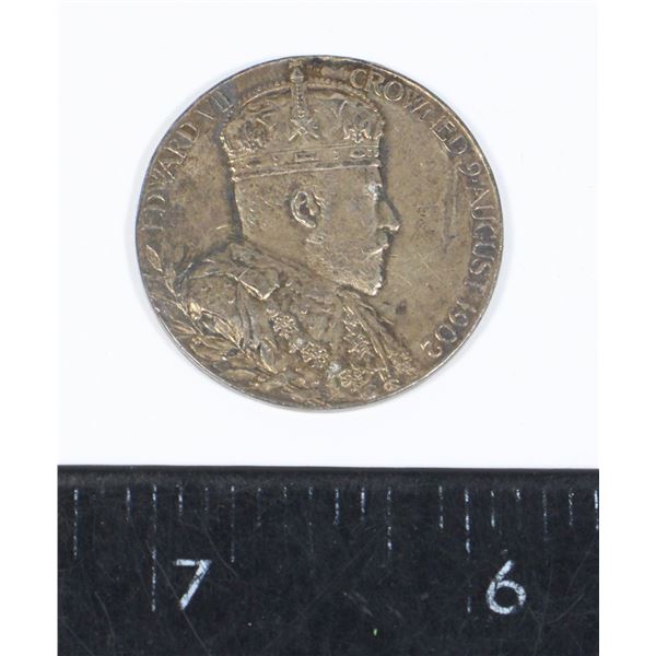 #136 1902 Queen Alexandra King Edward VII Medal