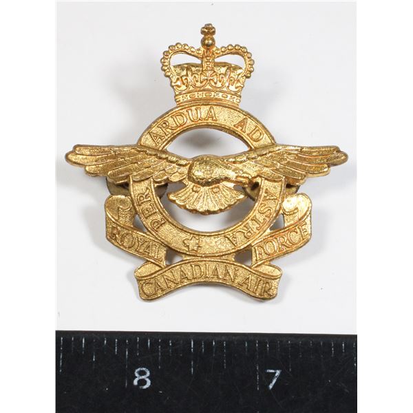 #158 Cold War Royal Canadian Air Force Cap Badge