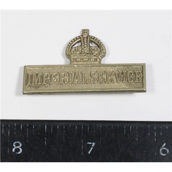 #162 1910 Territorial Force Imperial Service Badge