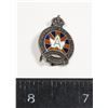 Image 1 : #168 WW2 Canada Pin British Empire Sterling Silver