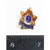 Image 1 : #172 WW2 RCNVR Pin Enamel Sterling Silver