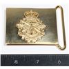 Image 1 : #173 Canadian Military Belt Buckle Brass