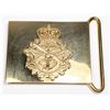 Image 2 : #173 Canadian Military Belt Buckle Brass