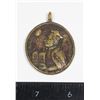 Image 1 : #187 Antique Religious Pendant Canonization