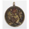 Image 2 : #187 Antique Religious Pendant Canonization