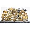 Image 1 : #192 Large lot 70 WW1 WW2 Buttons Assorted