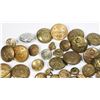 Image 3 : #192 Large lot 70 WW1 WW2 Buttons Assorted