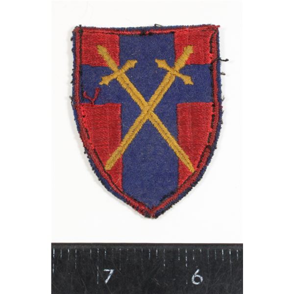 #198 WW2 British HQ 21st Army Group Patch Uniform