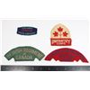 Image 1 : #201 Canadian Cloth Insignia lot Infantry Corps