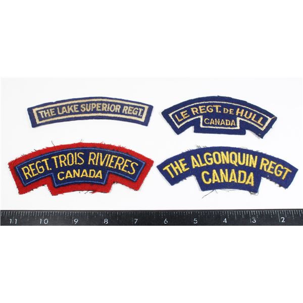 #204 Regiment Trois Riveres Algonquin Regiment etc