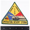Image 1 : #216 Operation Desert Storm Insignia + Pin