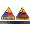 Image 1 : #218 1st Armoured Division and 3rd US Patches