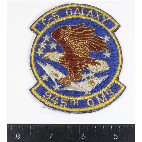 #223 United States USAF C-5 Galaxy 945th OMS Patch