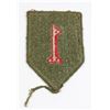 Image 2 : #227 US Army 1st Infantry Division Patch Big Red 1