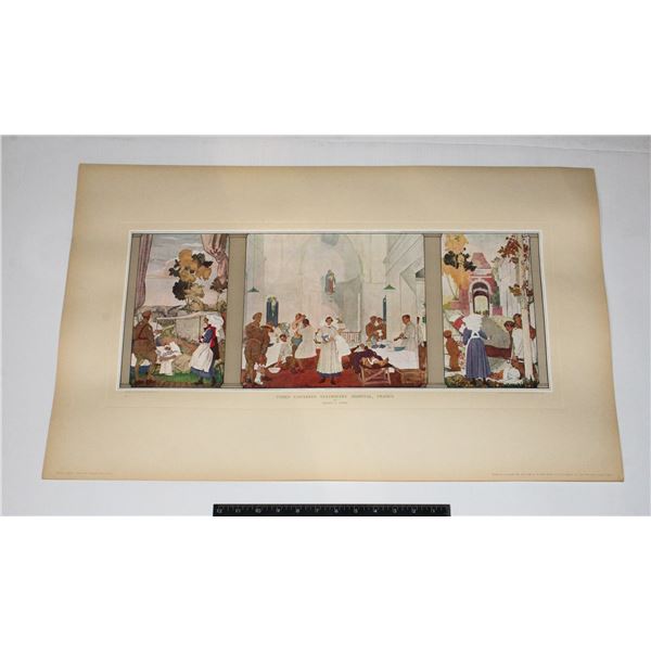 #237 WW1 Print 3rd Canadian Stationary Hospital