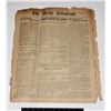 Image 1 : #239 Boer War Newspaper June 1st 1900 Telegraph